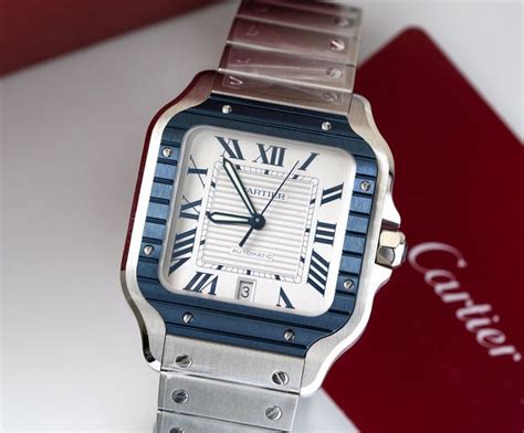 cartier santos ebay|cartier santos watch second hand.